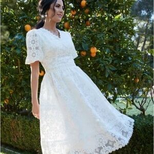 Rachel Parcell White Dress